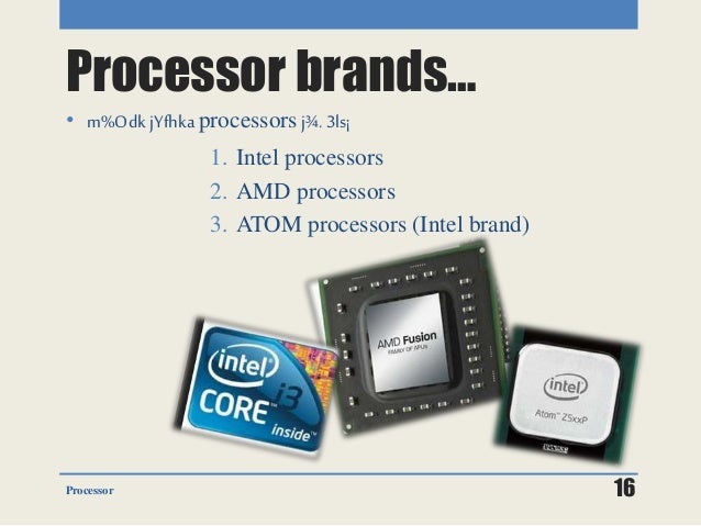 Processor 01 presentation
