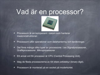 Processor | PPT