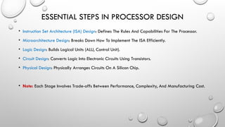 Processor Design computer architecture.pptx