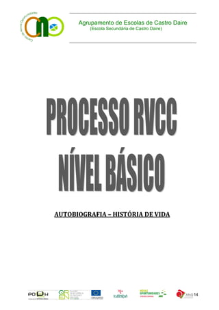 Agrupamento de Escolas de Castro Daire
         (Escola Secundária de Castro Daire)




AUTOBIOGRAFIA – HISTÓRIA DE VIDA




                                               14
 