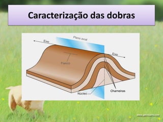 Caracterização das dobras
 
