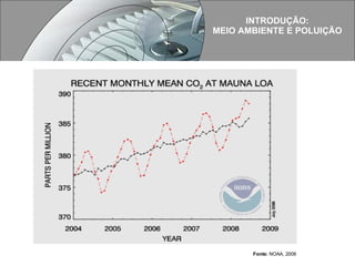 INTRODUÇÃO: MEIO AMBIENTE E POLUIÇÃO Fonte:  NOAA, 2008 
