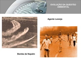 Agente Laranja Bomba de Napalm EVOLUÇÃO DA QUESTÃO AMBIENTAL  