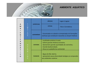 Processos Produtivos I   Ud II   Agua