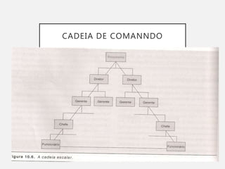 CADEIA DE COMANNDO
 