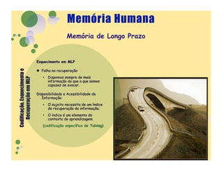 Memória de Longo Prazo
 