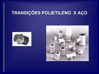 TRANSIÇÕES POLIETILENO X AÇO
 