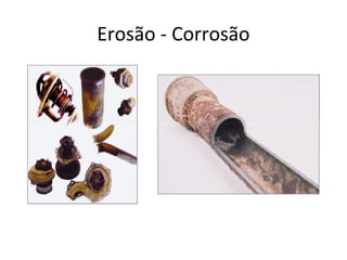 Erosão - Corrosão 
 