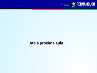 QUÍMICA - 1° Ano
Processos de separação de misturas
Até a próxima aula!
 
