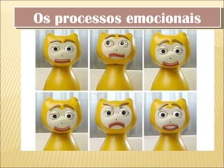 Os processos emocionais 