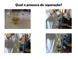 Qual o processo de separação?