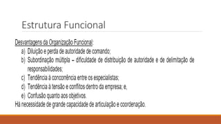 Estrutura Funcional
 