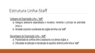 Estrutura Linha-Staff
 