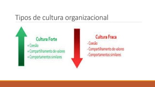 Tipos de cultura organizacional
 
