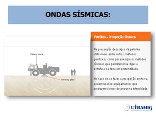 ONDAS SÍSMICAS:
 