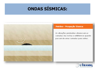 ONDAS SÍSMICAS:
 