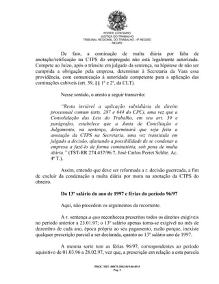 Processo Trabalhista Piloto King Acidentado