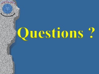 Questions ?
 