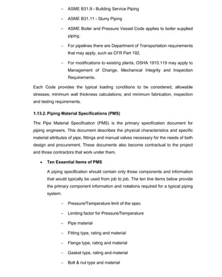 Process Piping Fundamentals, Codes and Standards.pdf