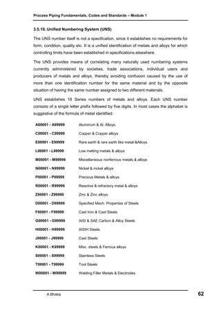 Process Numbering Standard Process piping fundamentals, codes and standards module 1 | PDF