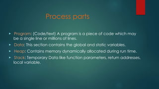 Process presentation | PPTX | Operating Systems | Computer Software and ...