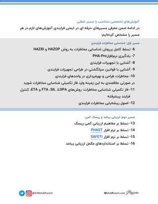 برای موفقیت در ایمنی فرایند از کجا شروع کنیم