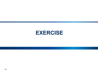 44 |
EXERCISE
 