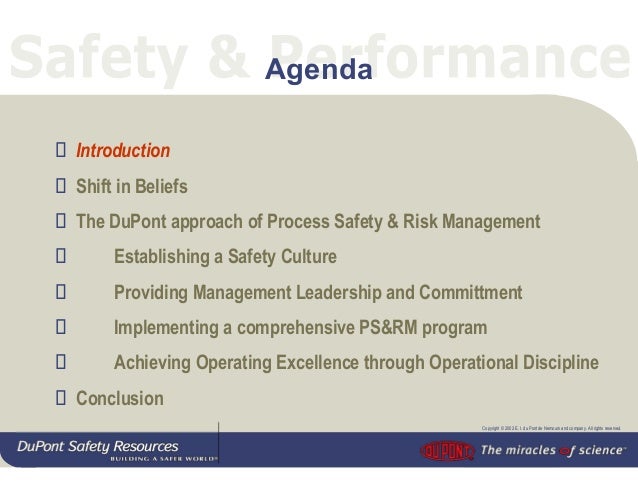 Process Safety Management System