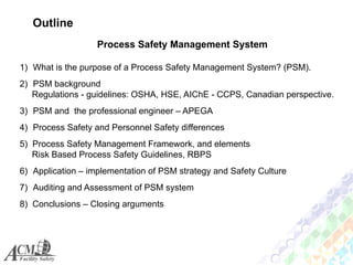 Process Safety Management System | PDF