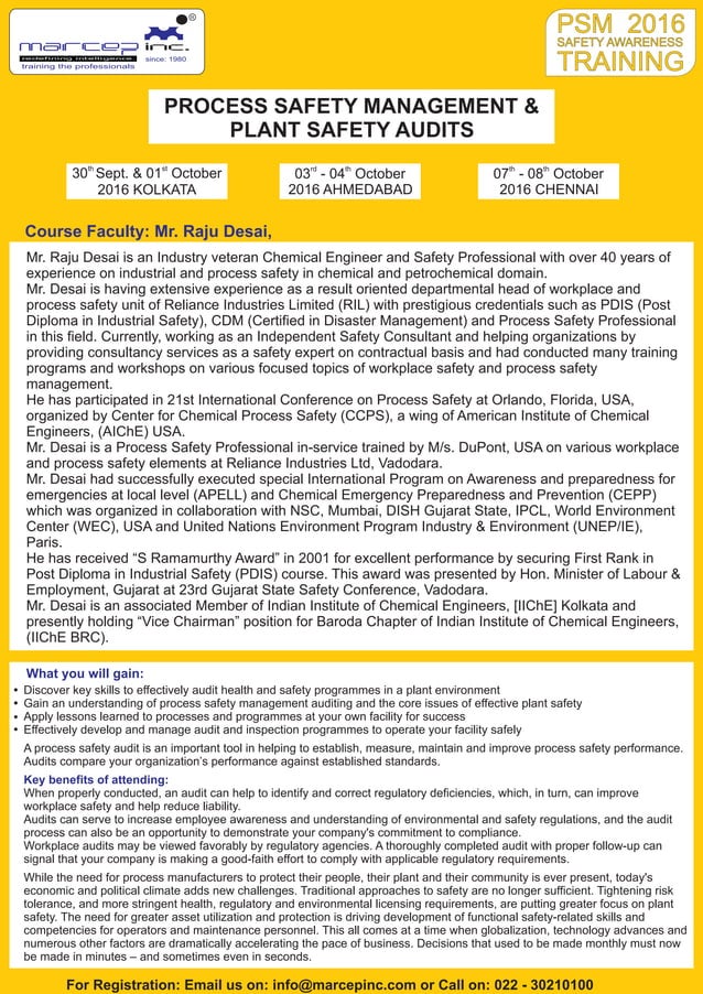 Process Safety Management | PDF