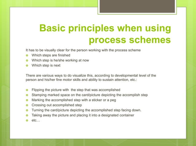 Process schemes presentation | PPT