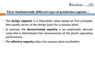 Comprehensive Guide to Process Selection and Capacity Planning in ...