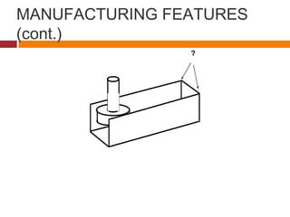 MANUFACTURING FEATURES
(cont.)
?
 