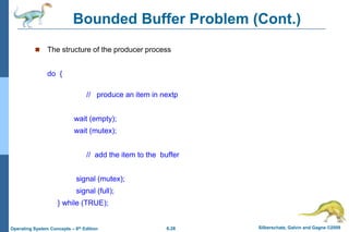 process synchronisation operating system | PPTX