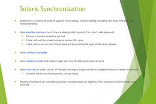 Comprehensive Guide to Process Synchronization in Operating Systems | PPTX