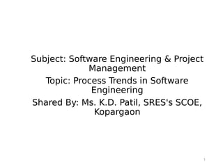 Process trends | PDF