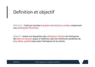 Requis Definition Processus d'achats international | PDF