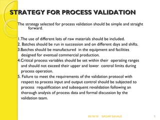Process valiadtion | PPT