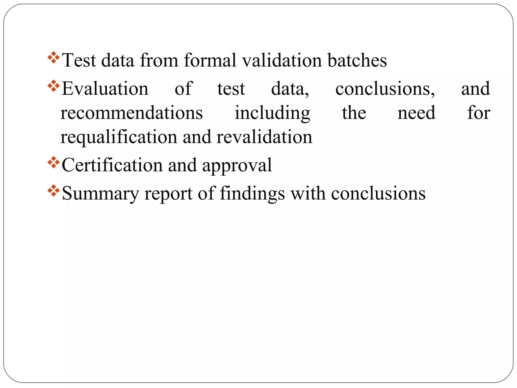 Process validation Ointment Cream LIquid Oral | PPT