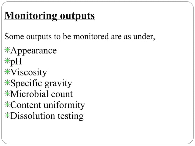 Process validation Ointment Cream LIquid Oral | PPT