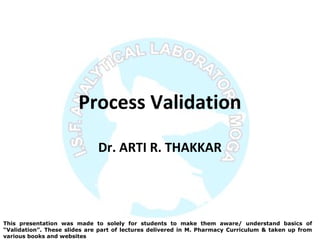 Process validation | PPT