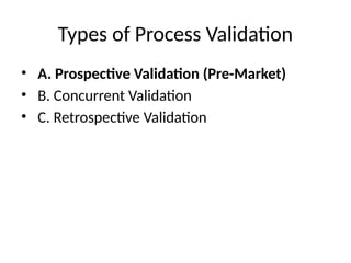 Pharmaceutical Process Validation.fffffff | PPTX