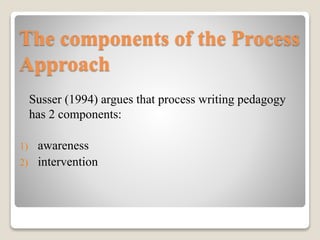 Process Versus Product Approach | PPT