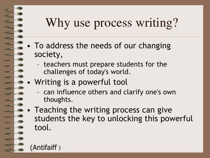 Define process essay
