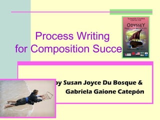 Process Writing
for Composition Success


       by Susan Joyce Du Bosque &
           Gabriela Gaione Catepón
 