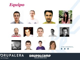 Caso de éxito Drupal - Procomún - DrupalCamp Spain 2016 Slide 12