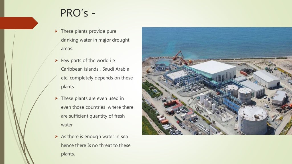 Advantages and disadvantages of desalination plant