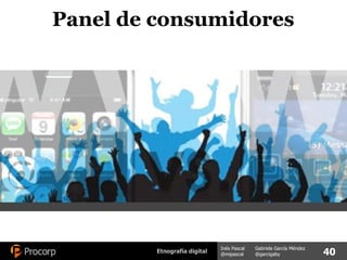 Panel de consumidores 