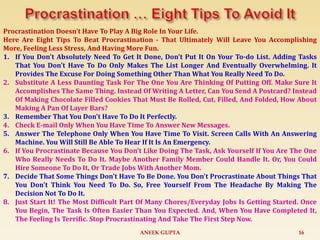 Procrastination By Aneek Gupta