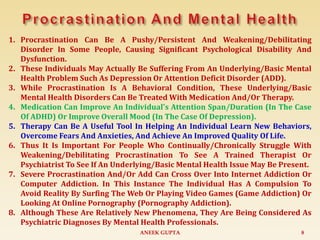 Procrastination By Aneek Gupta